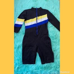 Turbo charged color block Romper